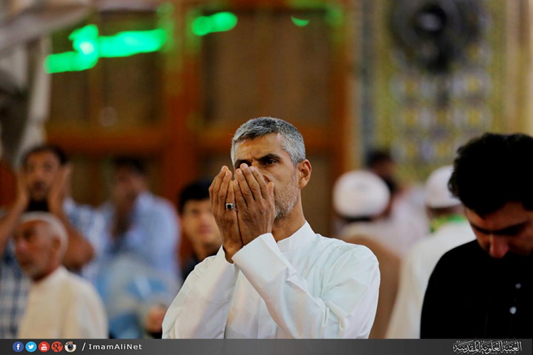 تقرير مصور : احياء ليلة المبعث النبوي الشريف في مرقد الامام امير المؤمنين سلام الله عليه  | 