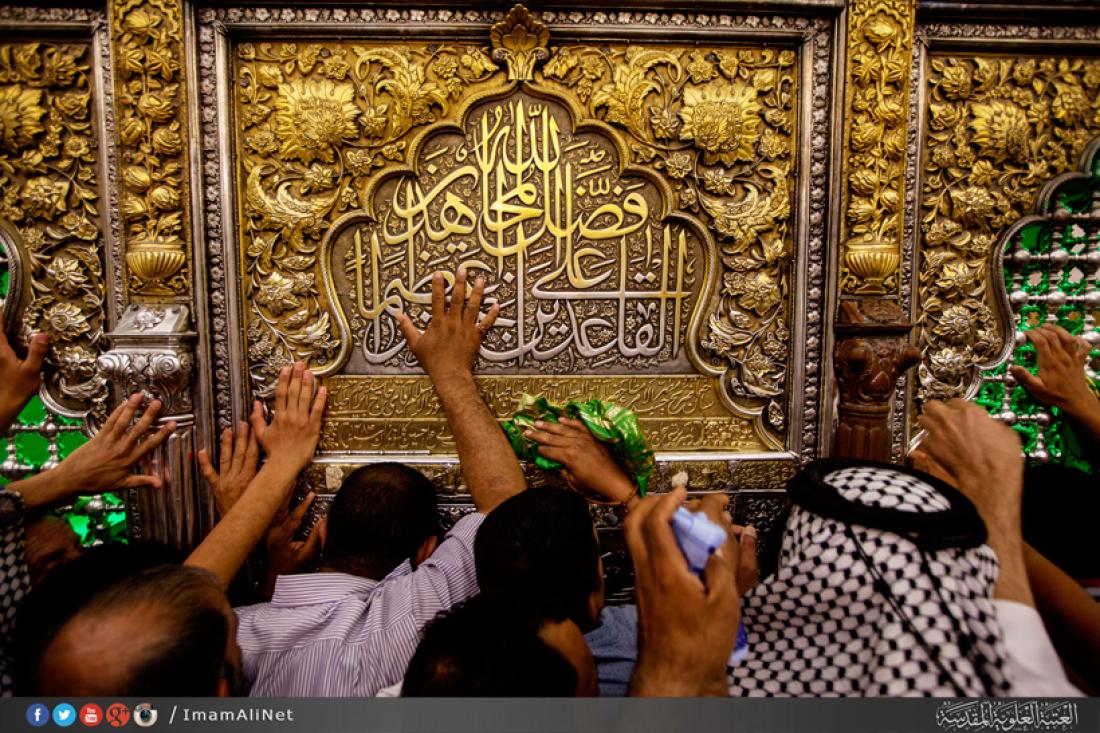 تقرير مصور : المؤمنون يحتفلون في ذكرى ولادة الامام المهدي عجل الله تعالى فرجه قي كربلاء المقدسه  | 