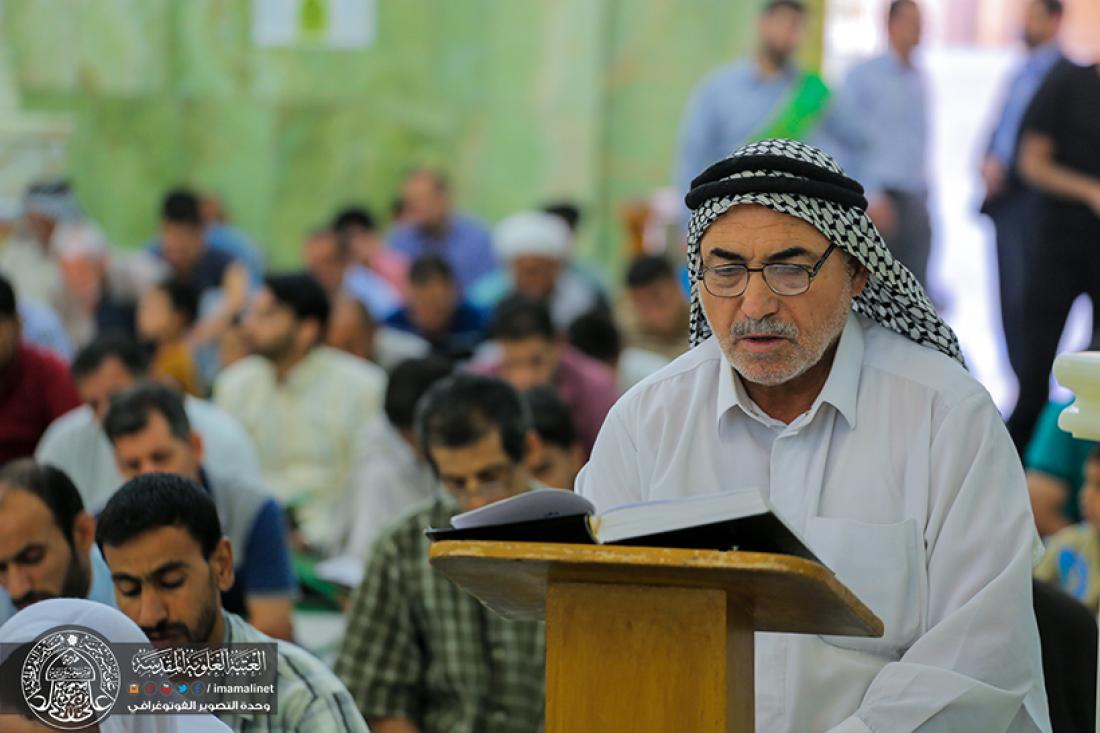 تقرير مصور : اليوم الاول من رمضان المبارك تبدأ الجلسة القرانية الرمضانية السنوية في العتبة العلوية المطهرة  | 