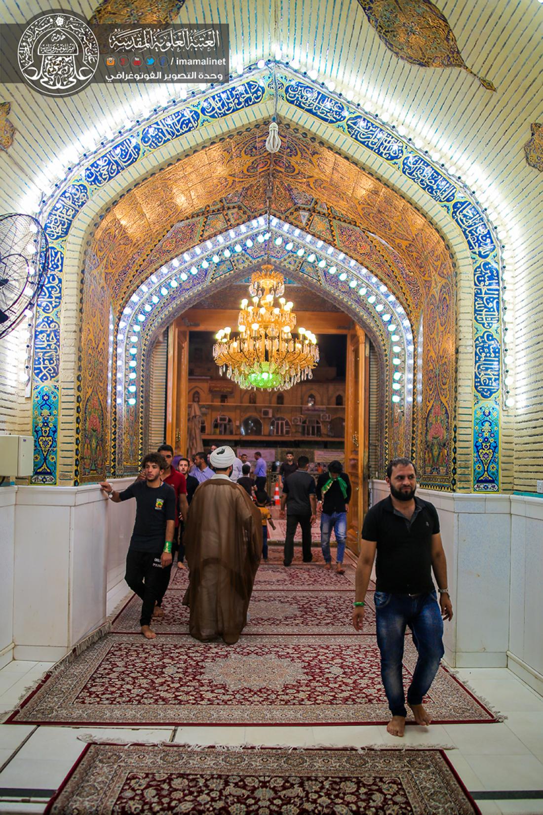 تقرير مصور : الاجواء الايمانية الرمضانية في العتبة العلوية المقدسة  | 