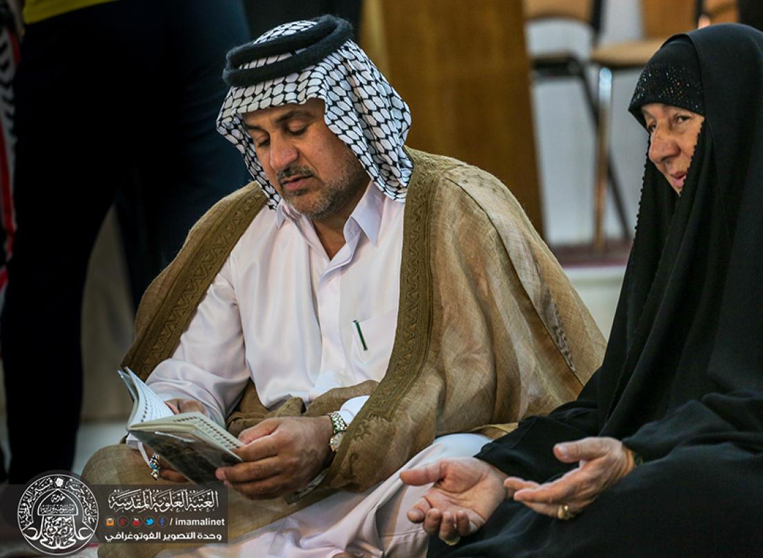 تقرير مصور : الاجواء الايمانية الرمضانية في العتبة العلوية المقدسة  | 