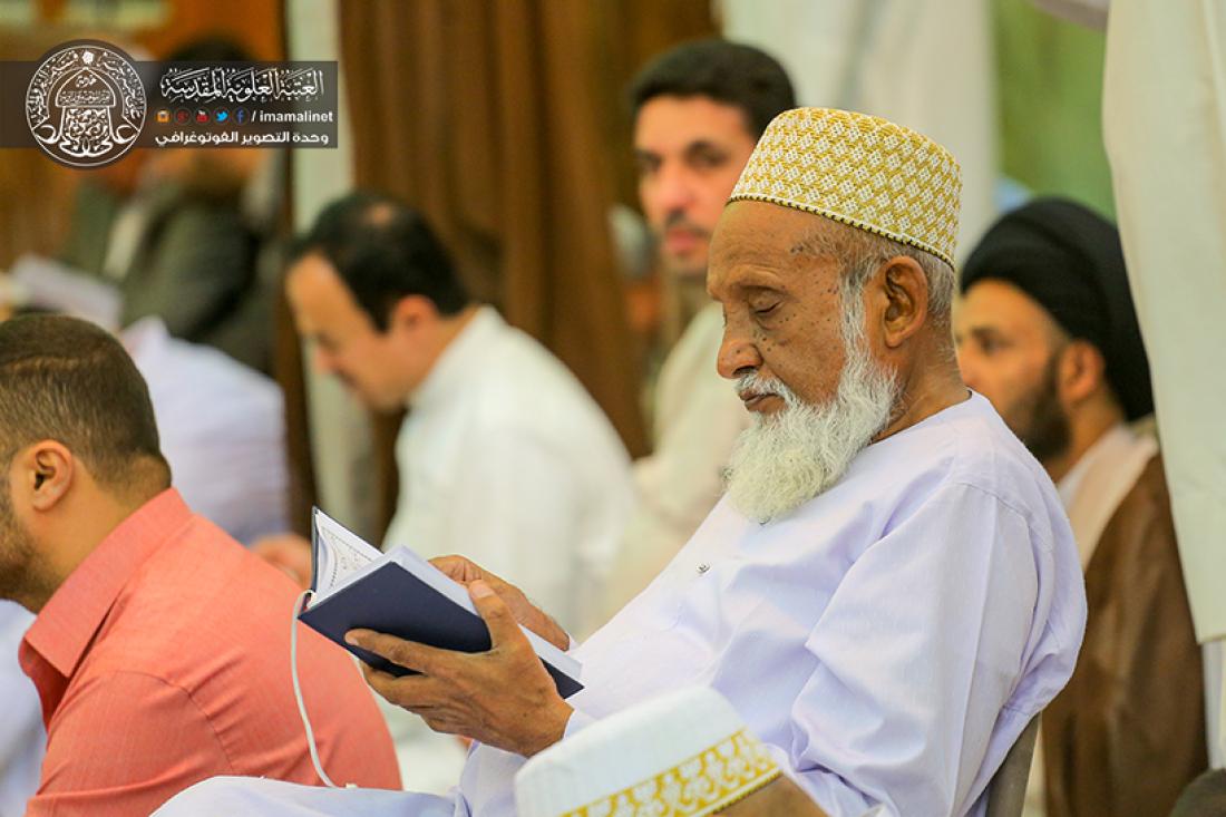 تقرير مصور : الاجواء الايمانية الرمضانية في العتبة العلوية المقدسة  | 