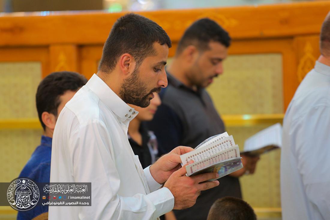تقرير مصور : الاجواء الايمانية الرمضانية في العتبة العلوية المقدسة  | 