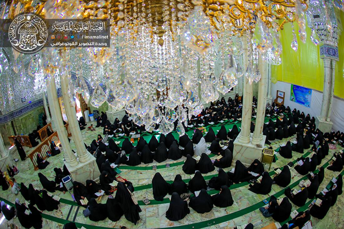 تقرير مصور : استمرار الجلسة القرانية الرمضانية السنوية في العتبة العلوية المطهره  | 