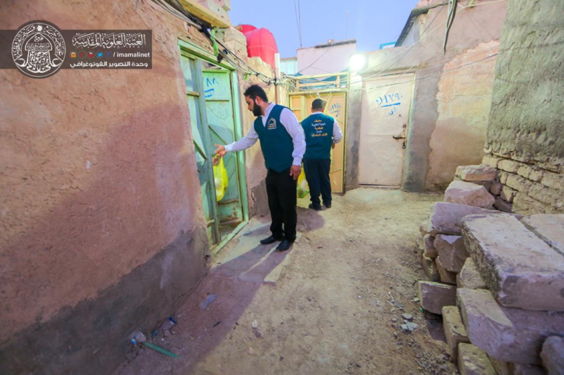 تقرير مصور : حملة افطار اكثر من 500 صائم يقوم بها مضيف العتبة العلوية المقدسة  | 