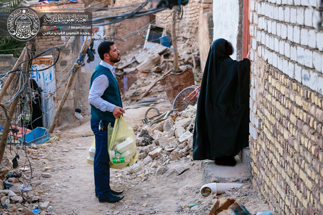 تقرير مصور : حملة افطار اكثر من 500 صائم يقوم بها مضيف العتبة العلوية المقدسة  | 