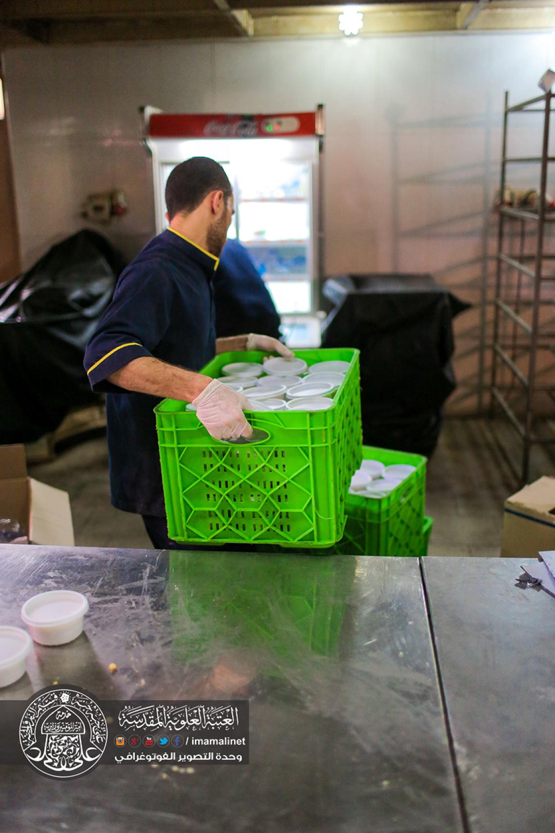 تقرير مصور : استعدادات مضيف العتبة العلوية المقدسة في ايام رمضان المبارك  | 