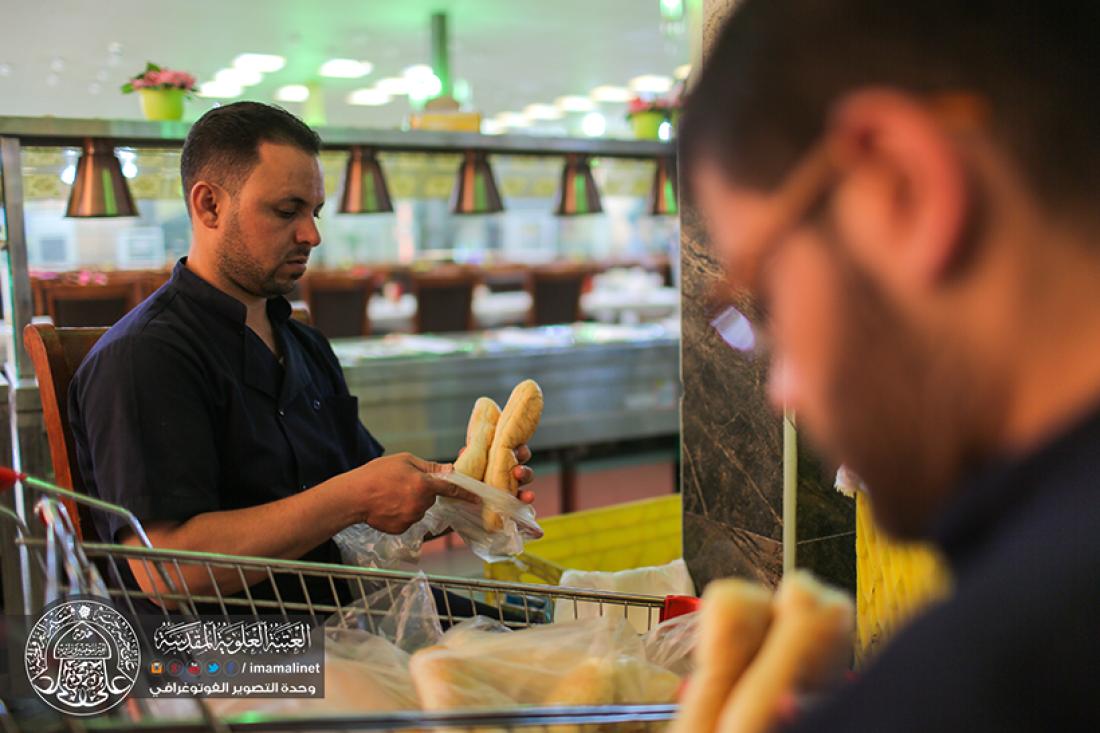 تقرير مصور : استعدادات مضيف العتبة العلوية المقدسة في ايام رمضان المبارك  | 