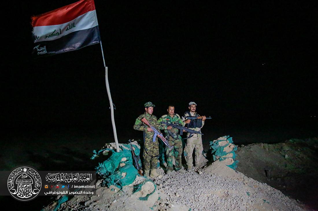 تقرير مصور : يوم من ايام رمضان المبارك مع ابطال الحشد الشعبي فرقة الامام علي {ع} القتالية لواء المصطفى {ص} | 