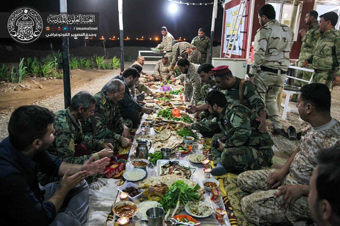 تقرير مصور : يوم من ايام رمضان المبارك مع ابطال الحشد الشعبي فرقة الامام علي {ع} القتالية لواء المصطفى {ص} | 