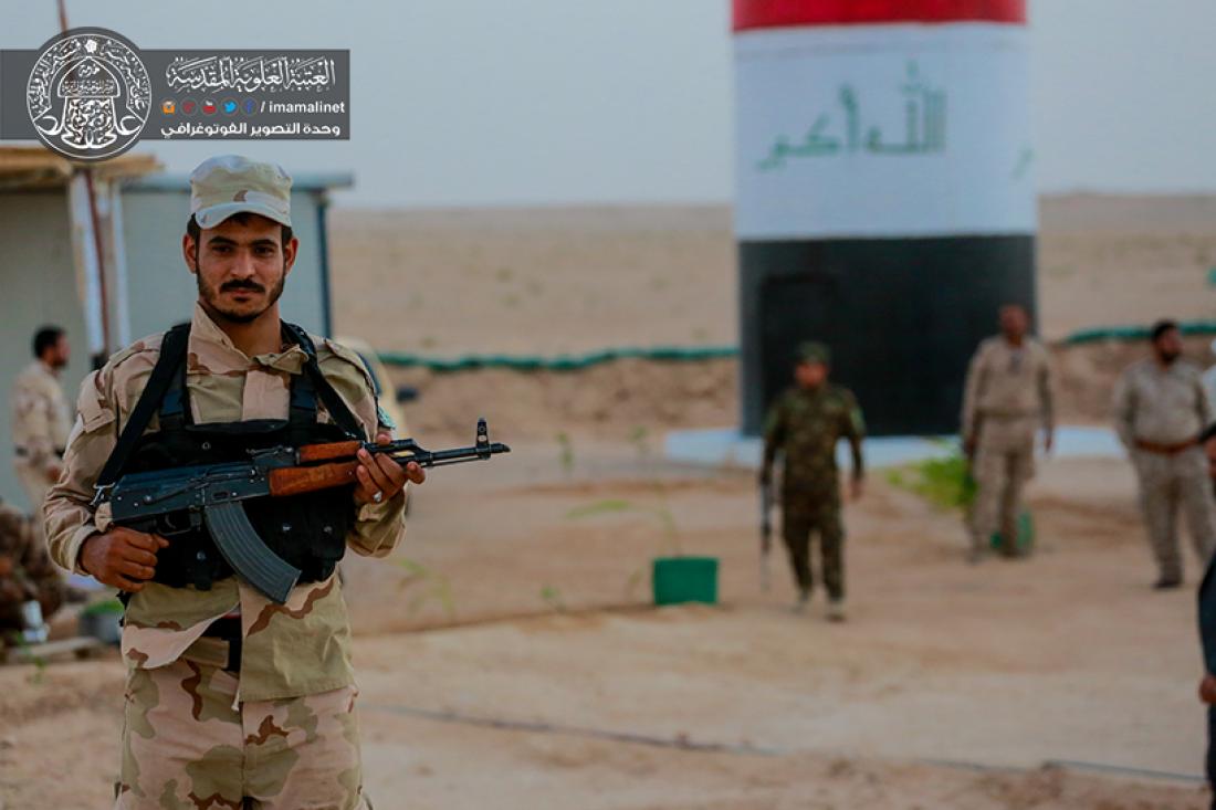 تقرير مصور : يوم من ايام رمضان المبارك مع ابطال الحشد الشعبي فرقة الامام علي {ع} القتالية لواء المصطفى {ص} | 