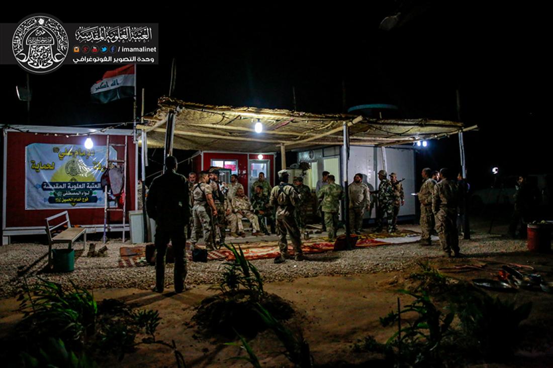 تقرير مصور : يوم من ايام رمضان المبارك مع ابطال الحشد الشعبي فرقة الامام علي {ع} القتالية لواء المصطفى {ص} | 