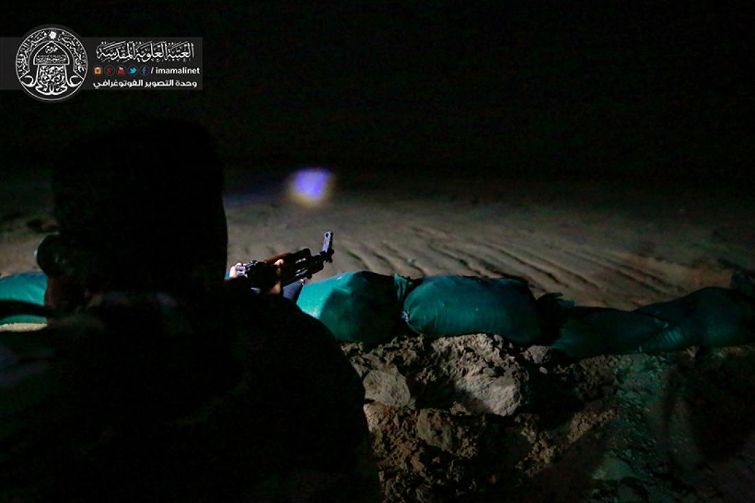 تقرير مصور : يوم من ايام رمضان المبارك مع ابطال الحشد الشعبي فرقة الامام علي {ع} القتالية لواء المصطفى {ص} | 