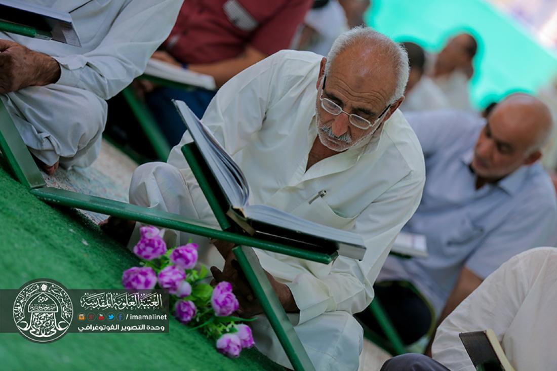 تقرير مصور : استمرار الختمة القرانية الرمضانية السنوية في العتبة العلوية المقدسة  | 