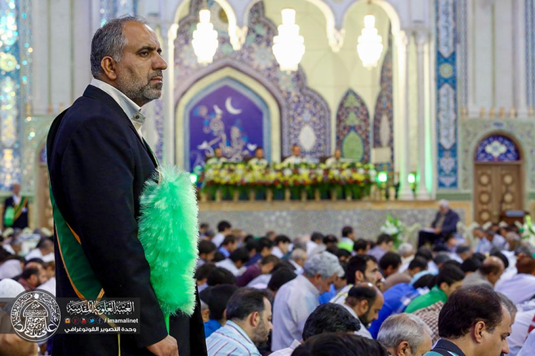 تقرير مصور : الجلسة القرانية الرمضانية السنوية في مرقد السيده معصومة في قم المقدسة ايران  | 