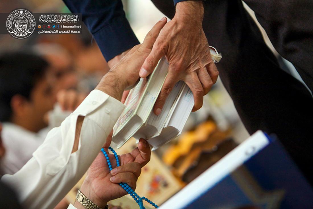تقرير مصور : الجلسة القرانية الرمضانية السنوية في مرقد السيده معصومة في قم المقدسة ايران  | 