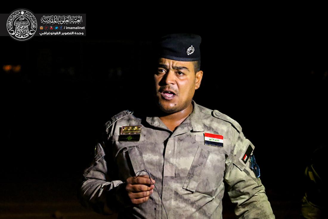 تقرير مصور : تخرج الدوره الثالثة من فوج الكرار التابع الى فرقة الامام علي {ع}  القتالية  | 
