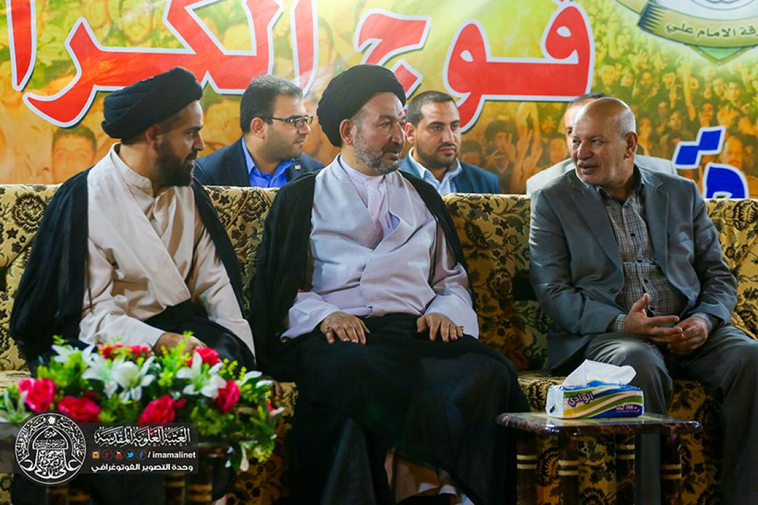 تقرير مصور : تخرج الدوره الثالثة من فوج الكرار التابع الى فرقة الامام علي {ع}  القتالية  | 