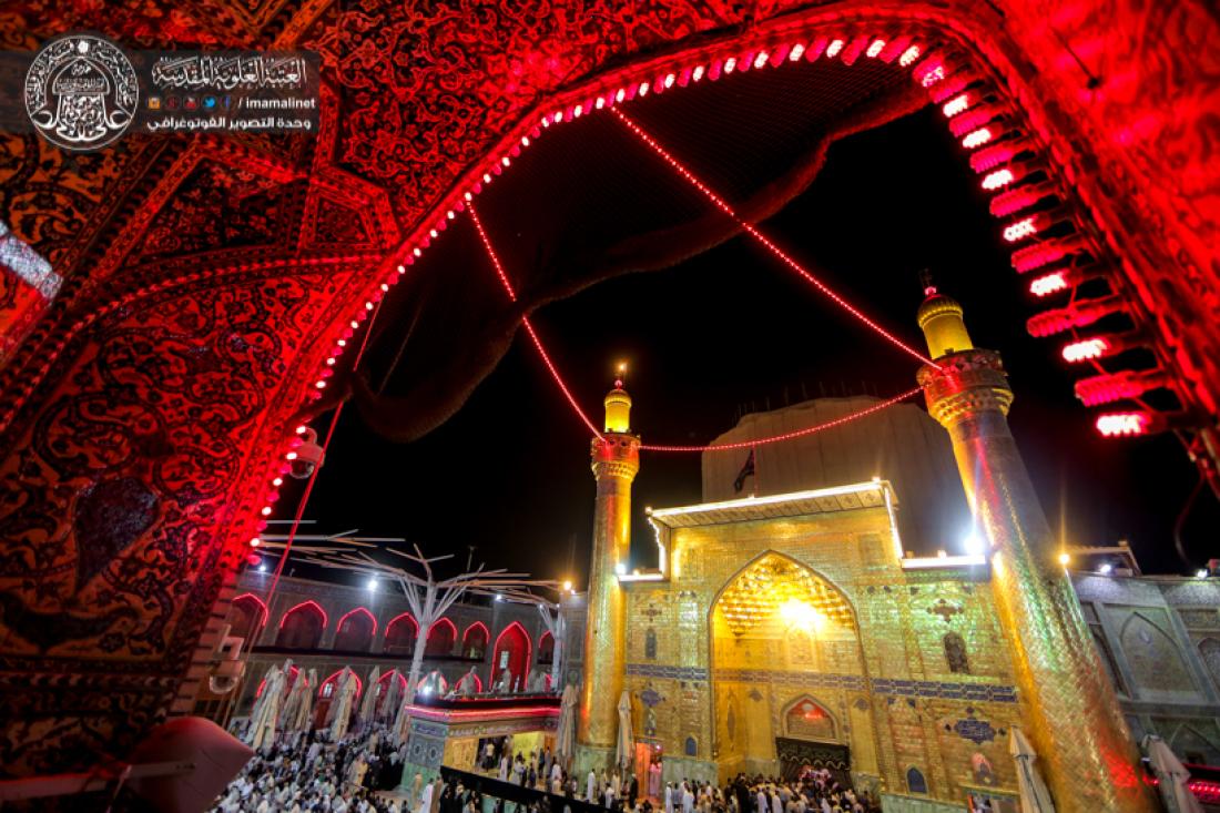 تقرير مصور : المؤمنون يجددون العزاء للمولى امير المؤمنين سلام الله عليه في ذكرى استشهاده  | 