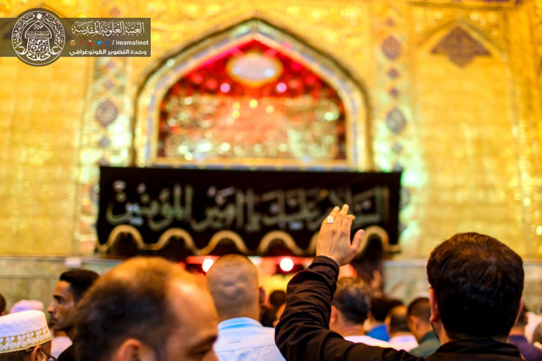 تقرير مصور : المؤمنون يجددون العزاء للمولى امير المؤمنين سلام الله عليه في ذكرى استشهاده  | 