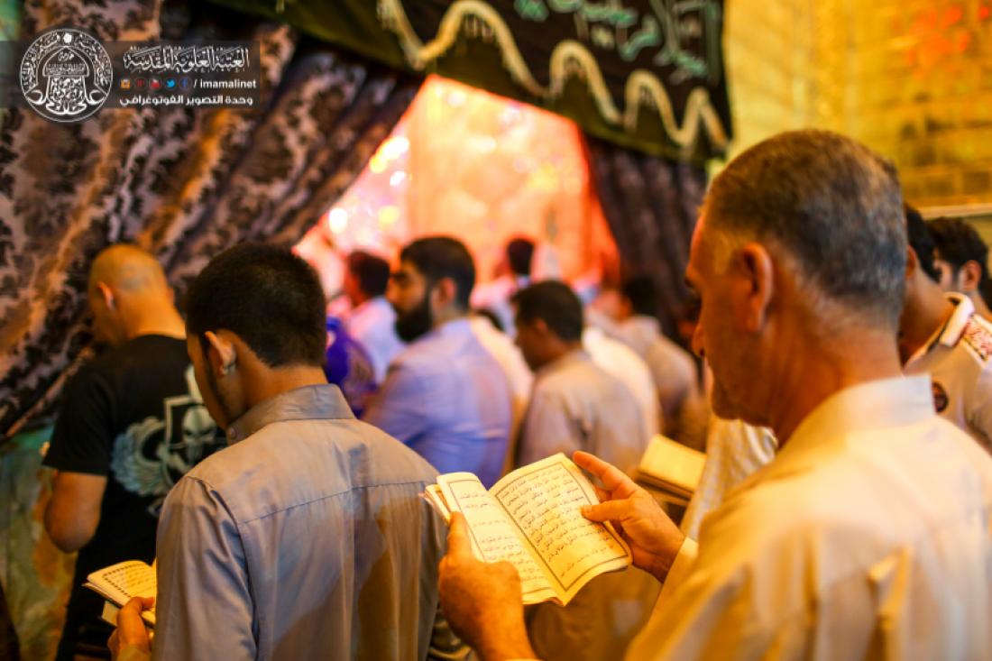 تقرير مصور : المؤمنون يجددون العزاء للمولى امير المؤمنين سلام الله عليه في ذكرى استشهاده  | 