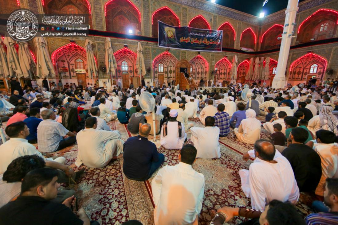 تقرير مصور : المؤمنون يجددون العزاء للمولى امير المؤمنين سلام الله عليه في ذكرى استشهاده  | 