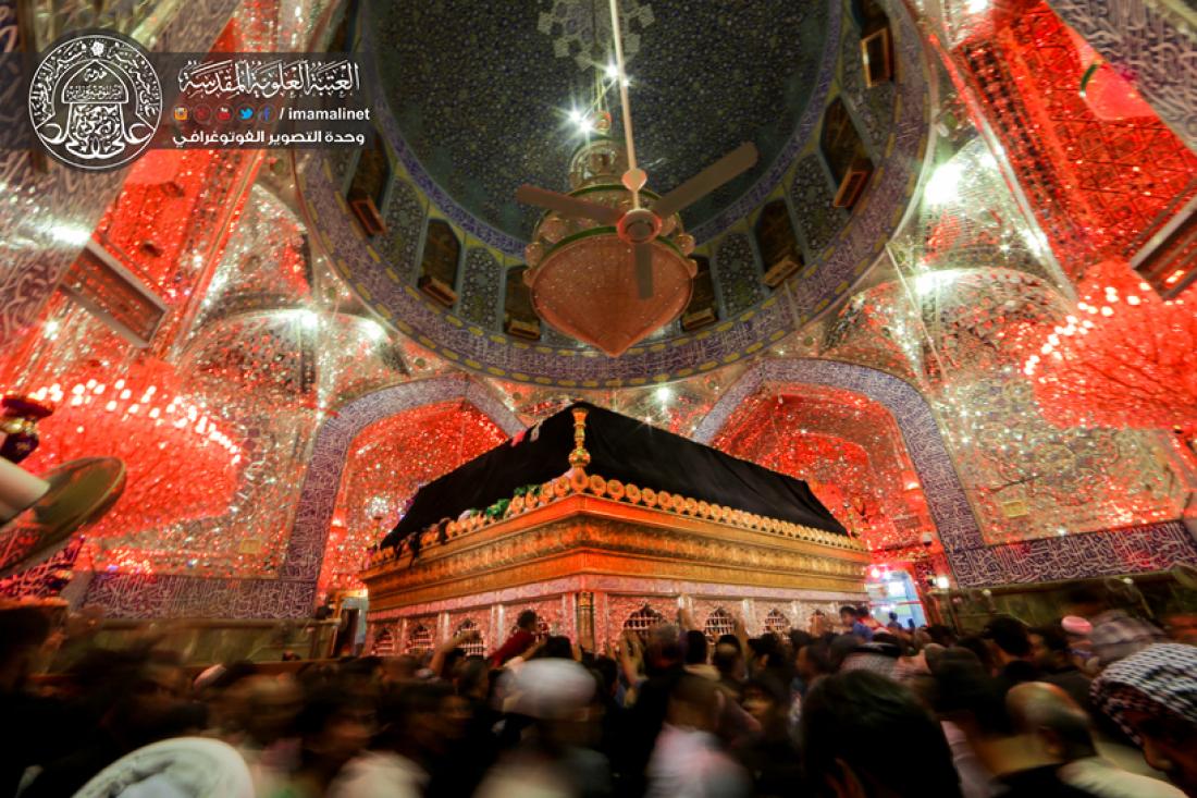تقرير مصور : المؤمنون يجددون العزاء للمولى امير المؤمنين سلام الله عليه في ذكرى استشهاده  | 