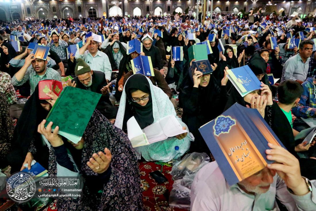 تقرير مصور : اجواء ليالي القدر المباركه في مرقد الامام الرضا سلام الله عليه في ايران  | 
