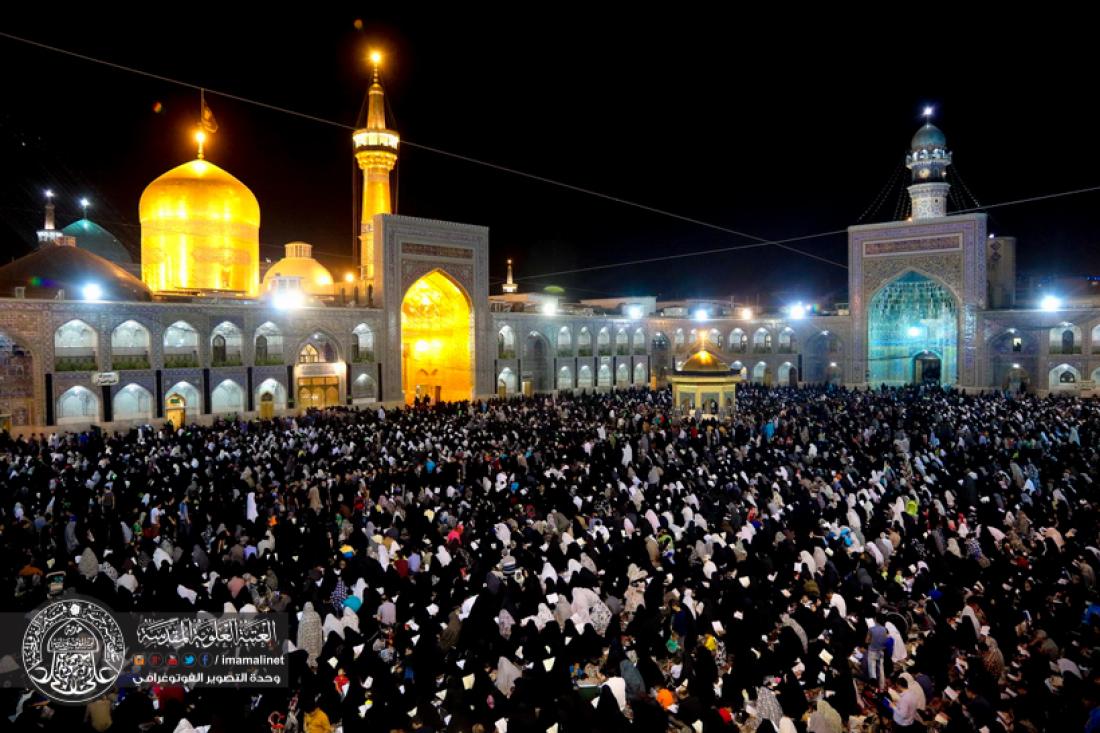 تقرير مصور : اجواء ليالي القدر المباركه في مرقد الامام الرضا سلام الله عليه في ايران  | 