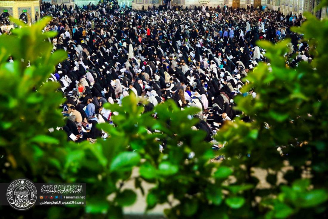 تقرير مصور : اجواء ليالي القدر المباركه في مرقد الامام الرضا سلام الله عليه في ايران  | 