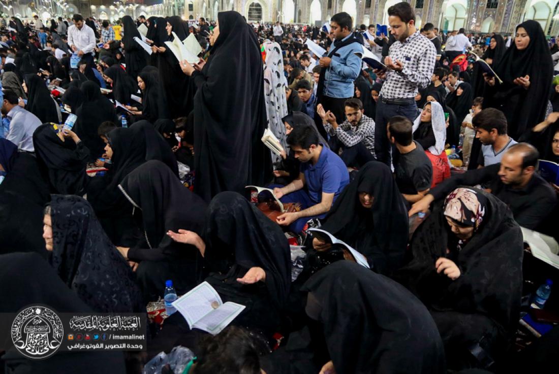 تقرير مصور : اجواء ليالي القدر المباركه في مرقد الامام الرضا سلام الله عليه في ايران  | 