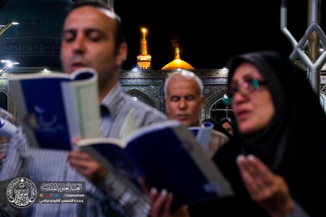 تقرير مصور : اجواء ليالي القدر المباركه في مرقد الامام الرضا سلام الله عليه في ايران  | 
