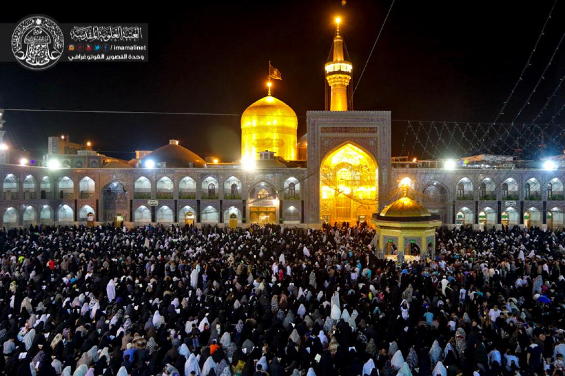تقرير مصور : اجواء ليالي القدر المباركه في مرقد الامام الرضا سلام الله عليه في ايران  | 