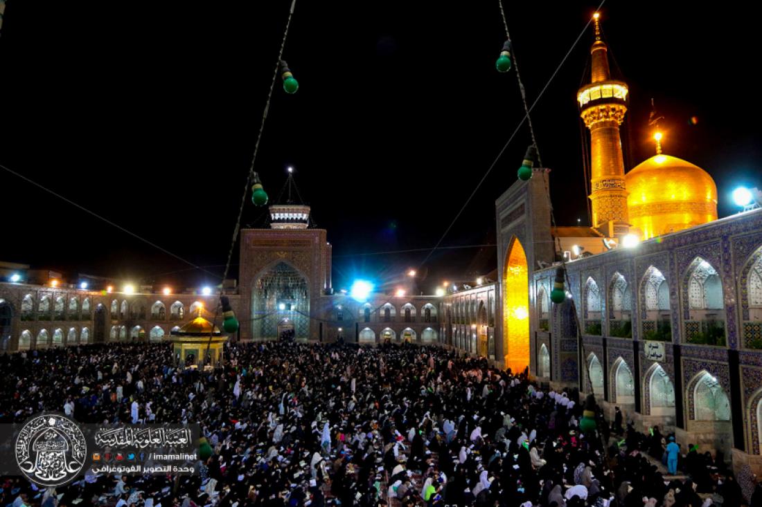 تقرير مصور : اجواء ليالي القدر المباركه في مرقد الامام الرضا سلام الله عليه في ايران  | 