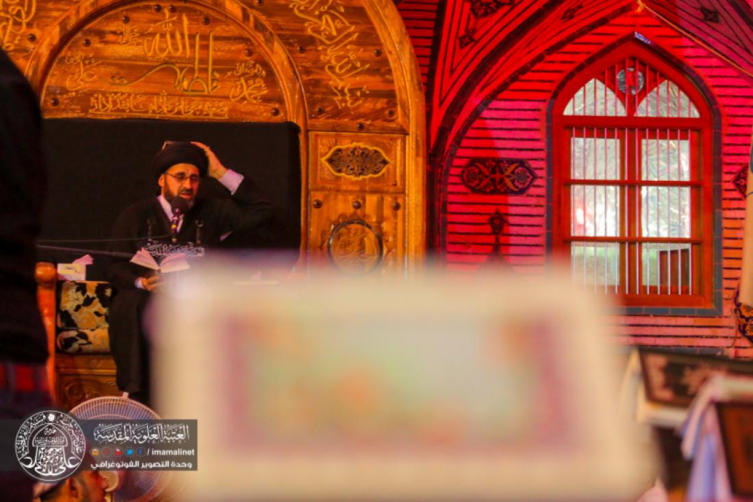 تقرير مصور : رفع المصاحف في ليلة القدر المباركة 21 من رمضان المبارك في المرقد العلوي المطهر  | 