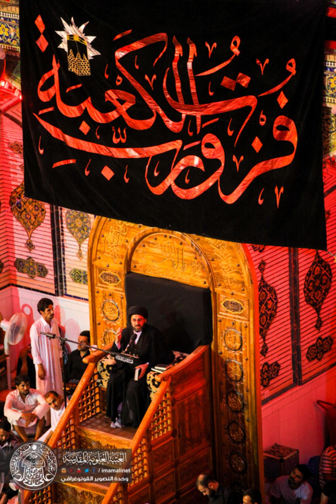 تقرير مصور : رفع المصاحف في ليلة القدر المباركة 21 من رمضان المبارك في المرقد العلوي المطهر  | 