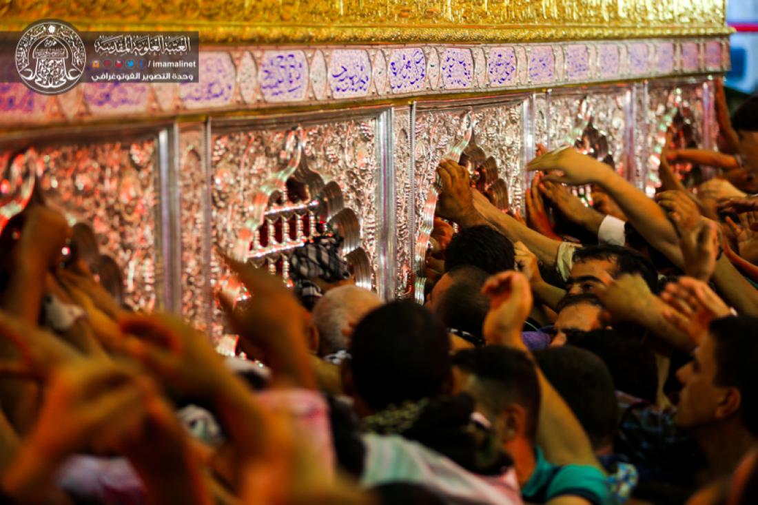 تقرير مصور : رفع المصاحف في ليلة القدر المباركة 21 من رمضان المبارك في المرقد العلوي المطهر  | 