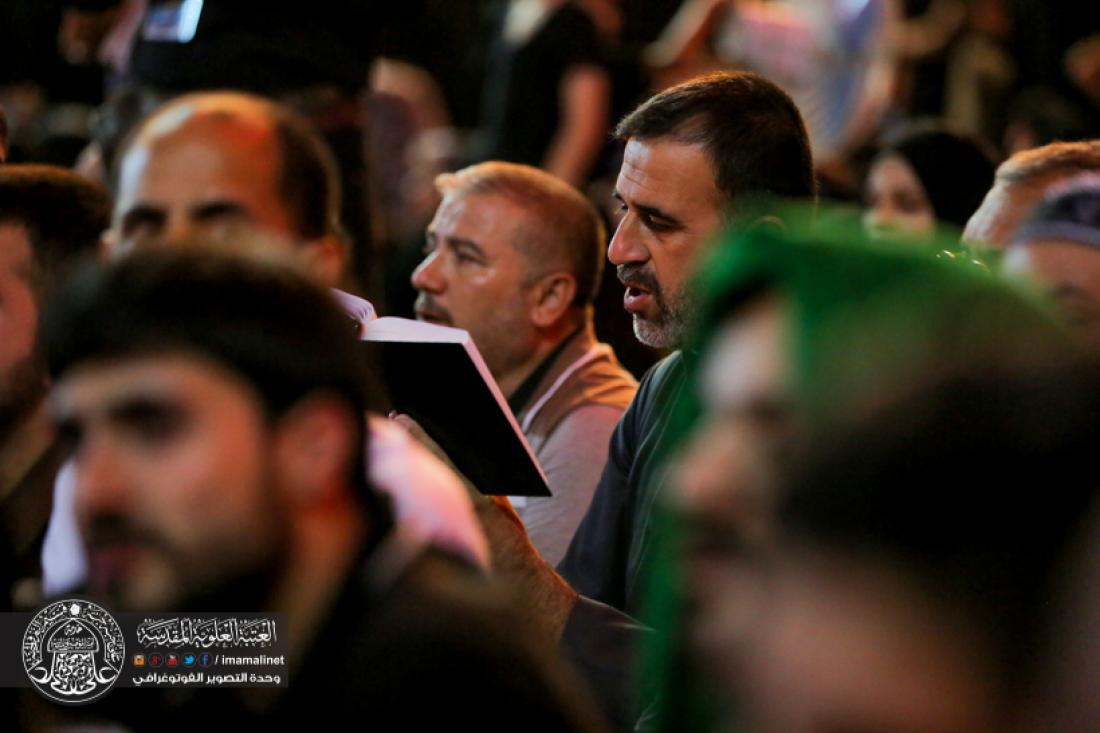 تقرير مصور : ويستمر العزاء في المرقد المقدس الشريف بذكرى شهادة المولى امير المؤمنين سلام الله عليه  | 