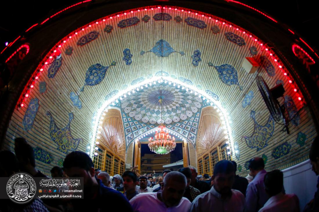 تقرير مصور : ويستمر العزاء في المرقد المقدس الشريف بذكرى شهادة المولى امير المؤمنين سلام الله عليه  | 