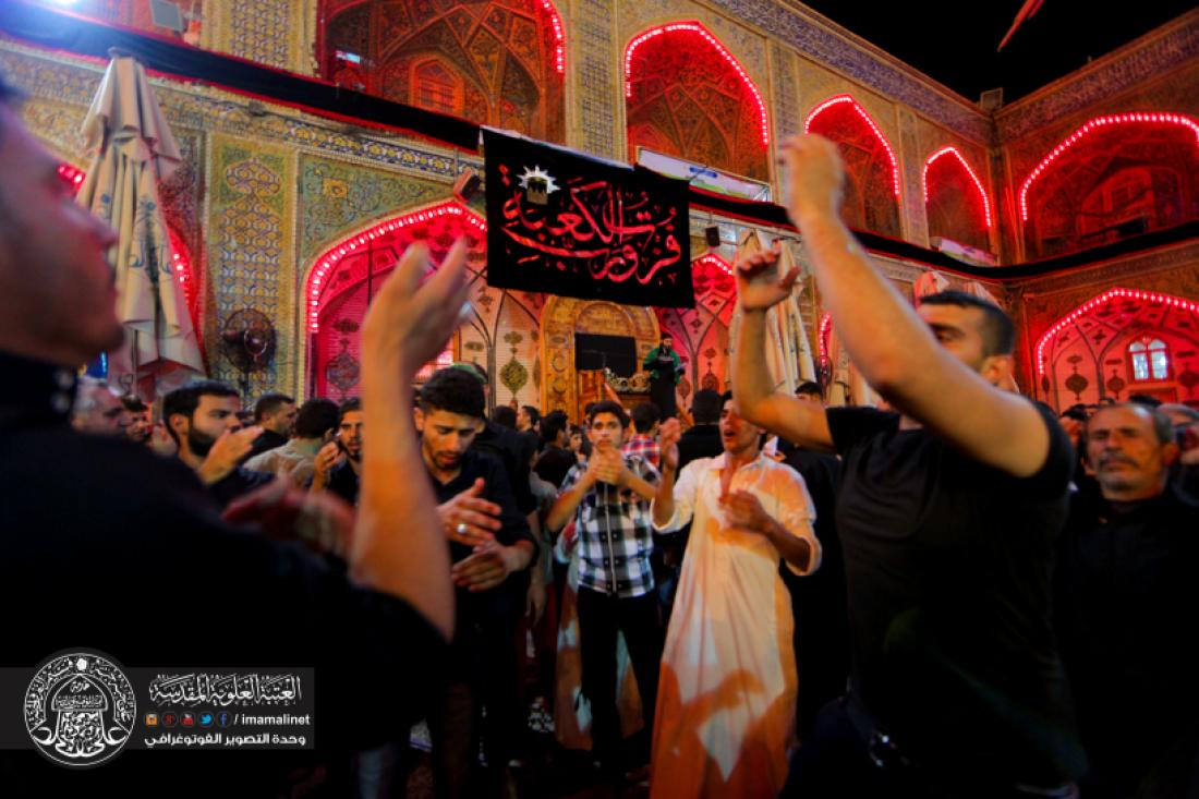 تقرير مصور : ويستمر العزاء في المرقد المقدس الشريف بذكرى شهادة المولى امير المؤمنين سلام الله عليه  | 