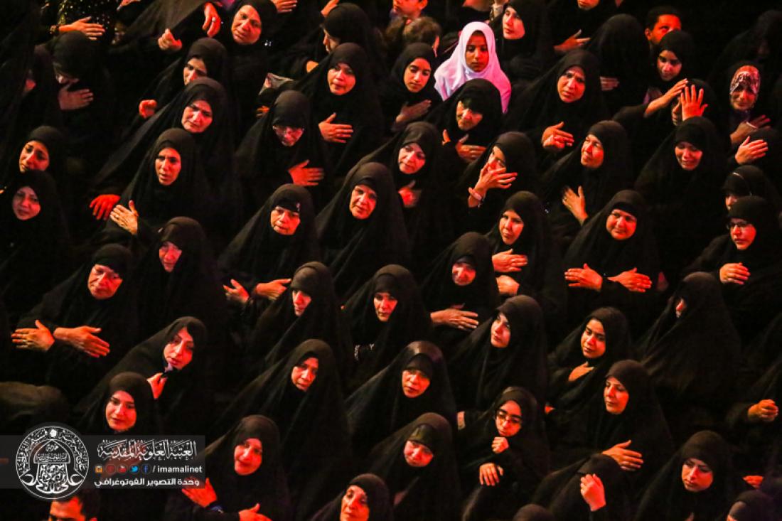 تقرير مصور : مراسيم التشيع الرمزي للمولى امير المؤمنين سلام الله عليه في العتبة العلوية المطهرة | 