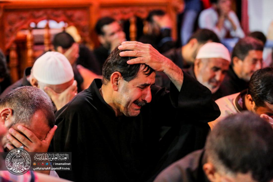 تقرير مصور : مراسيم التشيع الرمزي للمولى امير المؤمنين سلام الله عليه في العتبة العلوية المطهرة | 