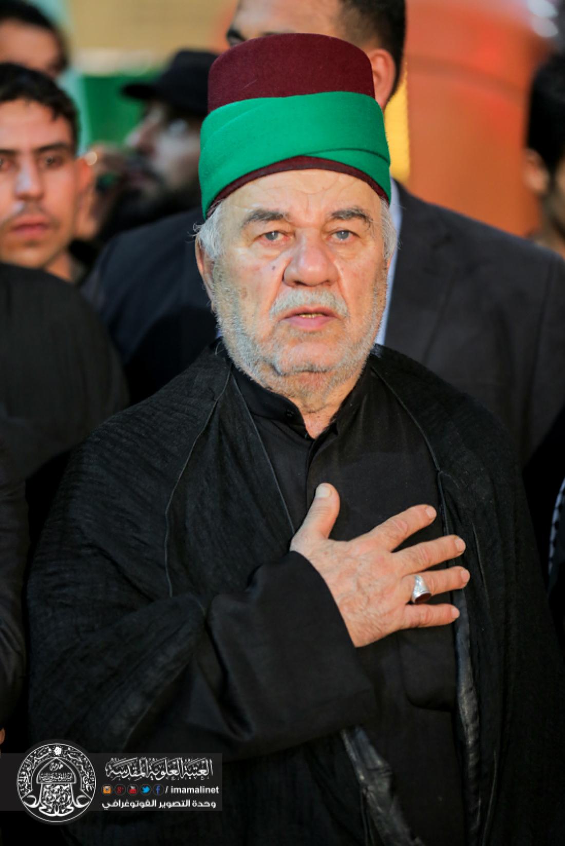 تقرير مصور : موكب اهالي كربلاء المقدسة يقيمون العزاء بذكرى شهادة الامام امير المؤمنين سلام الله عليه في العتبة العلوية المطهرة  | 