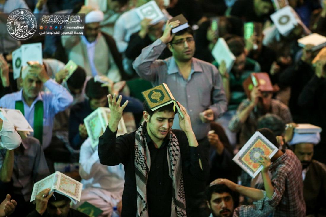 تقرير مصور : اعمال ليلة القدر في مرقد السيدة معصومة سلام الله عليها في قم المقدسة  | 