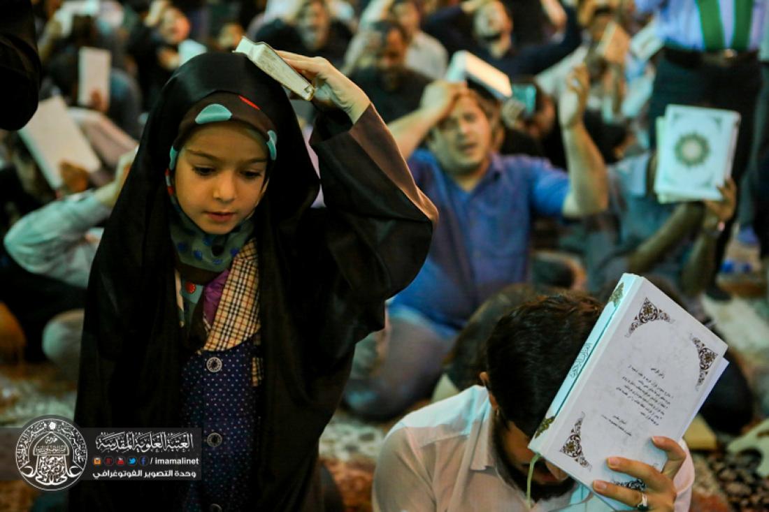 تقرير مصور : اعمال ليلة القدر في مرقد السيدة معصومة سلام الله عليها في قم المقدسة  | 