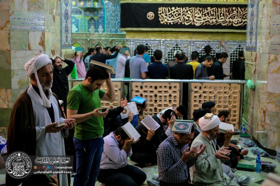 تقرير مصور : اعمال ليلة القدر في مرقد السيدة معصومة سلام الله عليها في قم المقدسة  | 