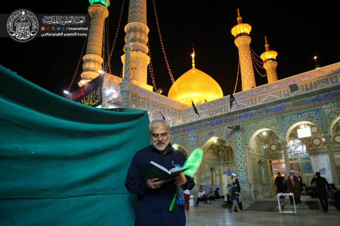 تقرير مصور : اعمال ليلة القدر في مرقد السيدة معصومة سلام الله عليها في قم المقدسة  | 