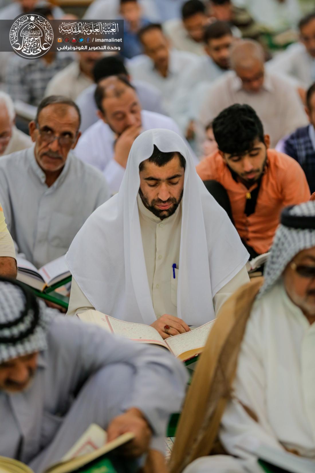 تقرير مصور : ختام الختمة القرانية الرمضانية الصباحية السنوية في العتبة العلوية المقدسة | 