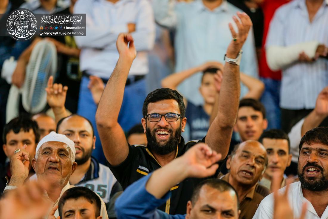 تقرير مصور : فعاليات دار القران الكريم في العتبة العلوية المقدسة في اخر ليلة من رمضان المبارك  | 