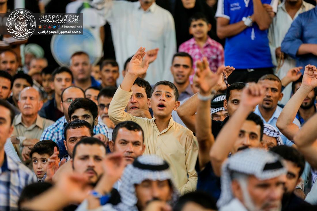 تقرير مصور : فعاليات دار القران الكريم في العتبة العلوية المقدسة في اخر ليلة من رمضان المبارك  | 